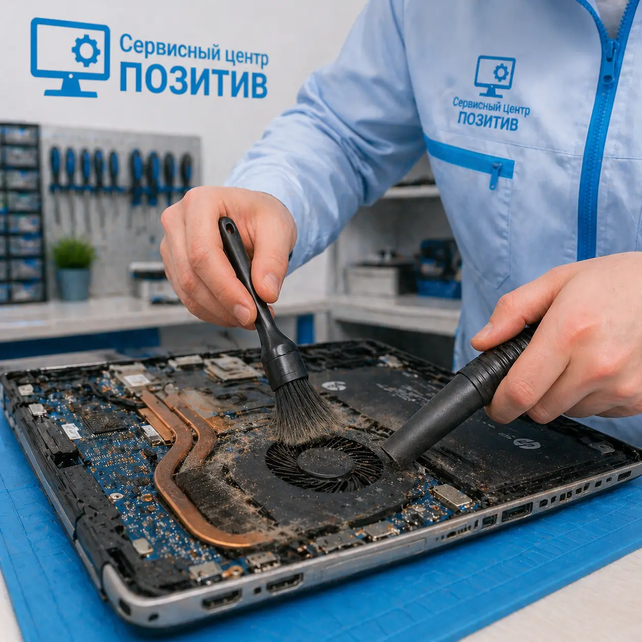чистка ноутбука HP в Видном