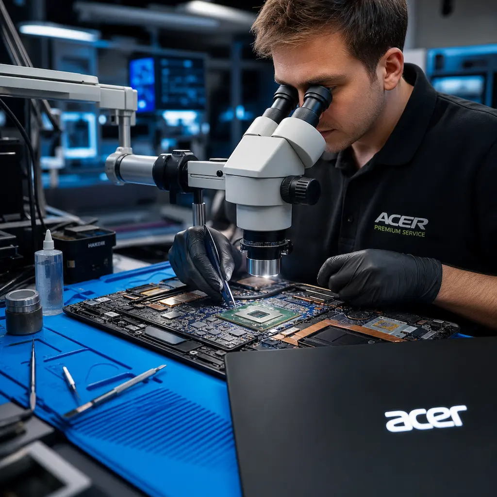 Замена видеокарты ноутбука Acer в Видном
