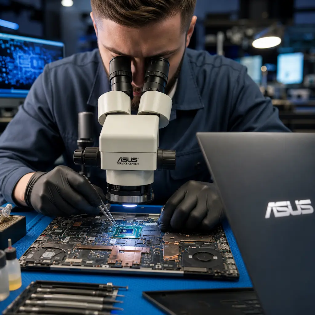Замена видеокарты ноутбука Asus в Видном