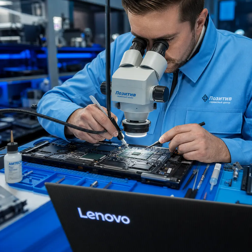 Замена видеокарты ноутбука Lenovo в Видном