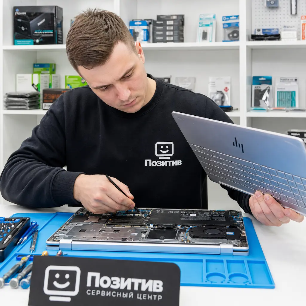 заменить клавиатуру на ноутбуке HP в Видном