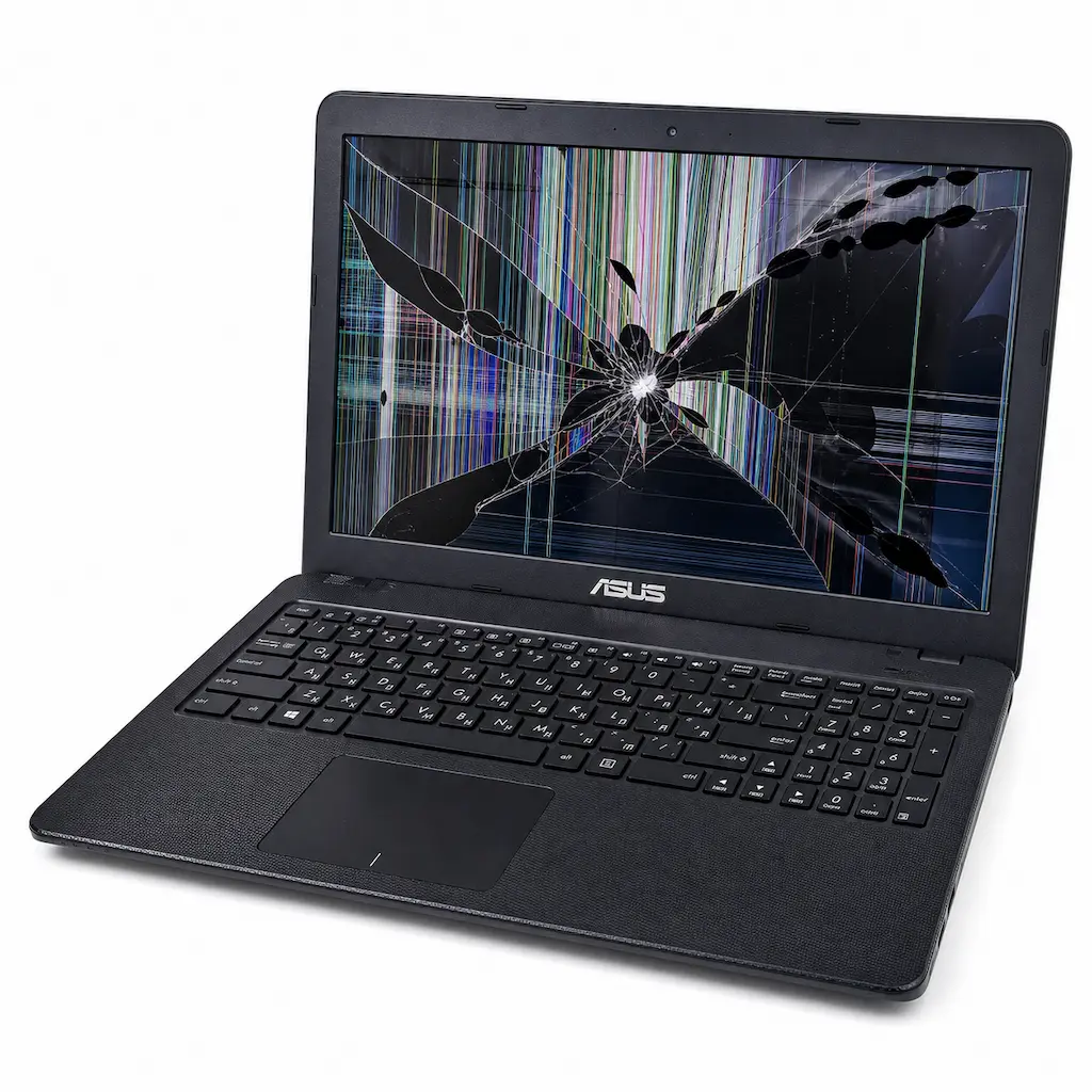 поменять матрицу ноутбука Asus в Видном