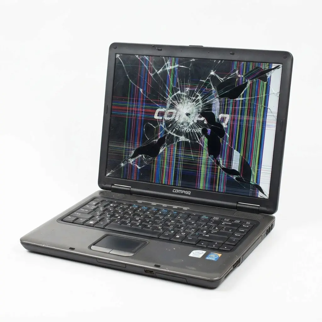 поменять матрицу ноутбука Compaq в Видном