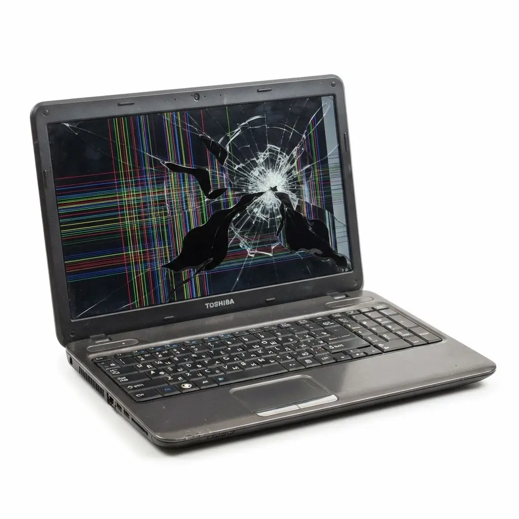 поменять матрицу ноутбука Toshiba в Видном
