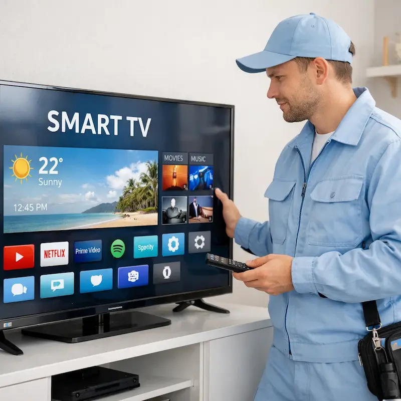 Настройка Smart TV в Видном