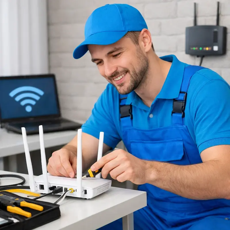 Настройка Wi - Fi в Видном