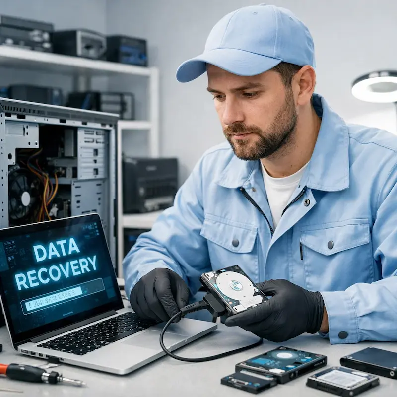 Восстановление файлов в Видном