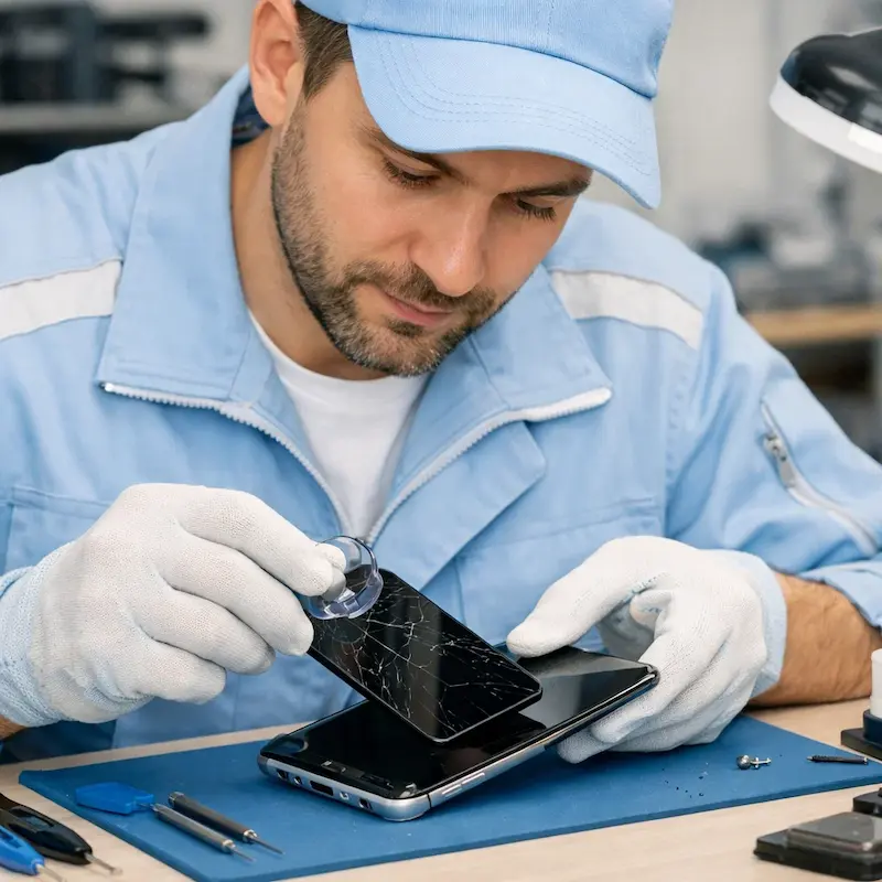 Заменить сенсорное стекло на смартфоне в Видном