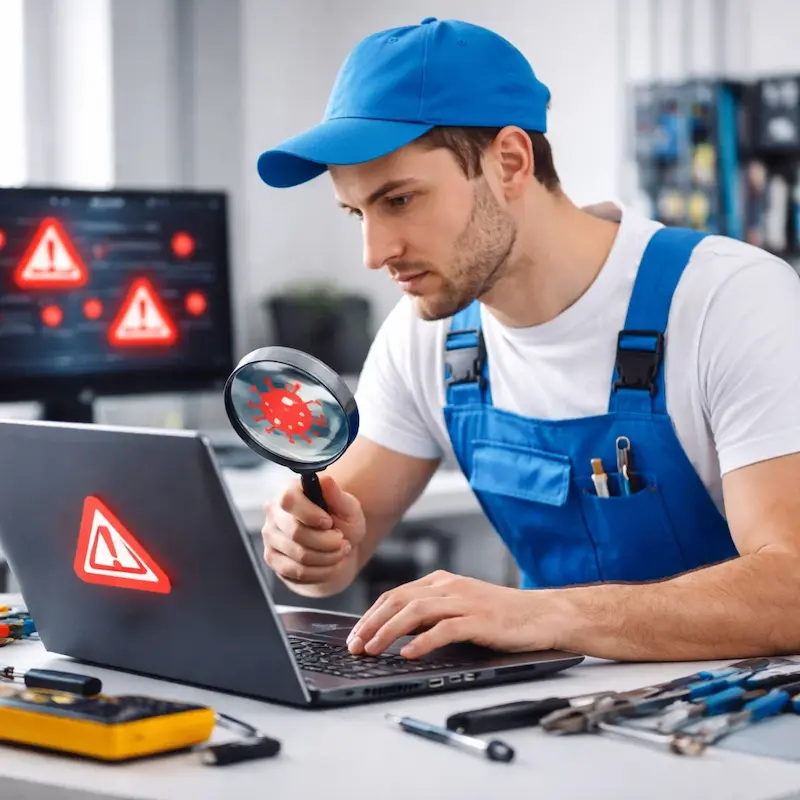 Поиск и устранение вирусов в Видном