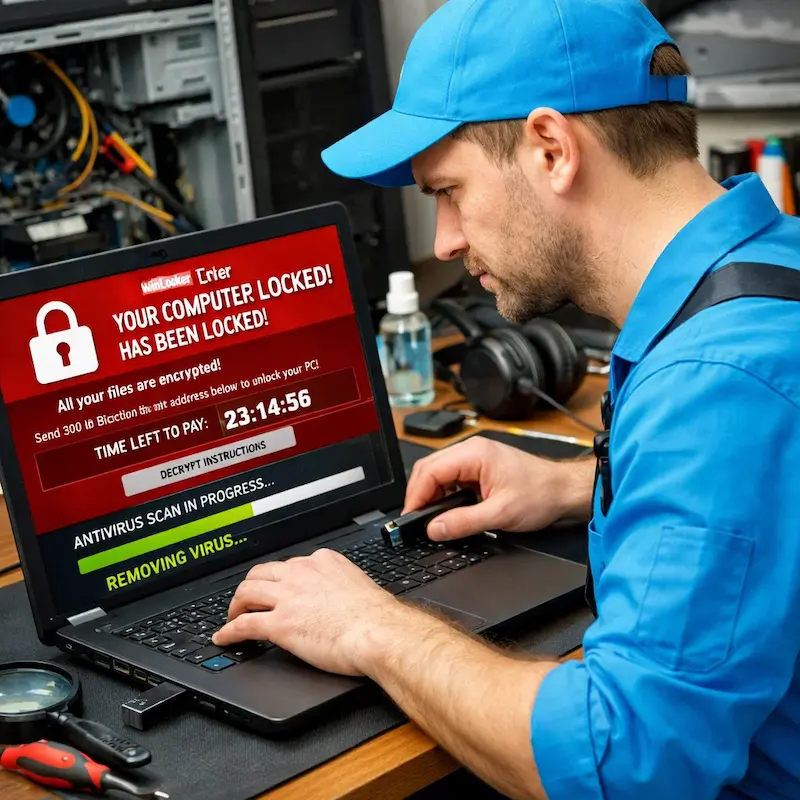 Удалить винлокер в Видном